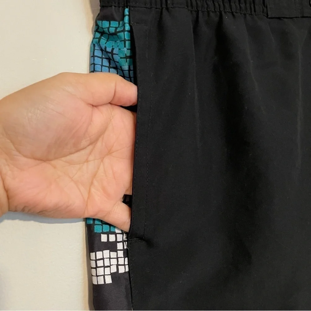 Nike Retro Geometric Swim Trunks